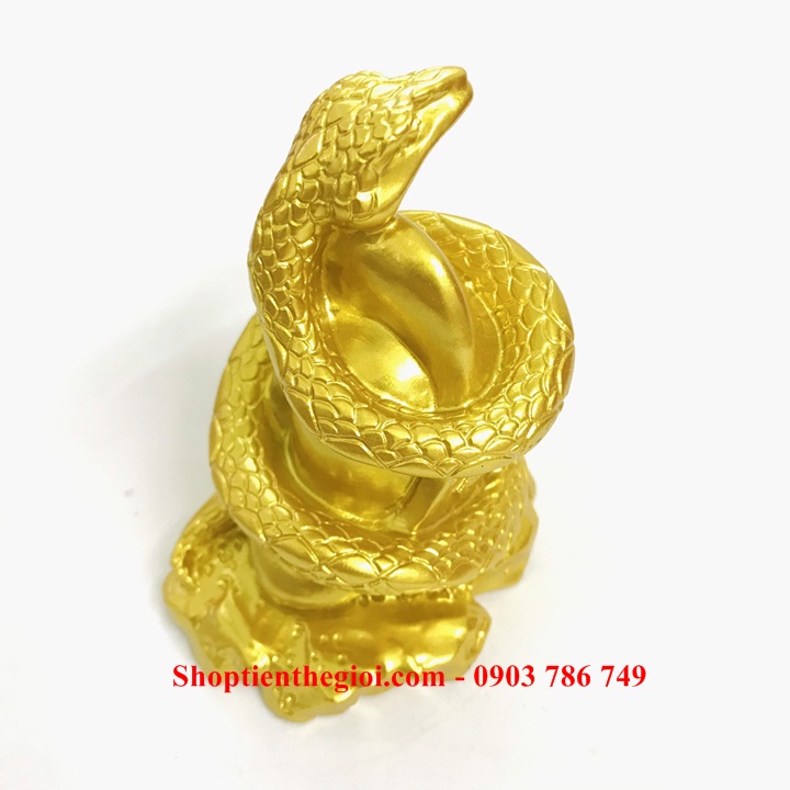 Tượng Con Rắn Vàng - SP005234